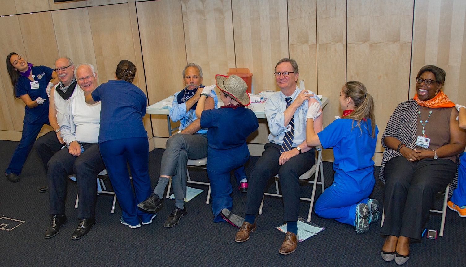 Campus, Medical Center Leadership Get Vaccinated UC San Francisco